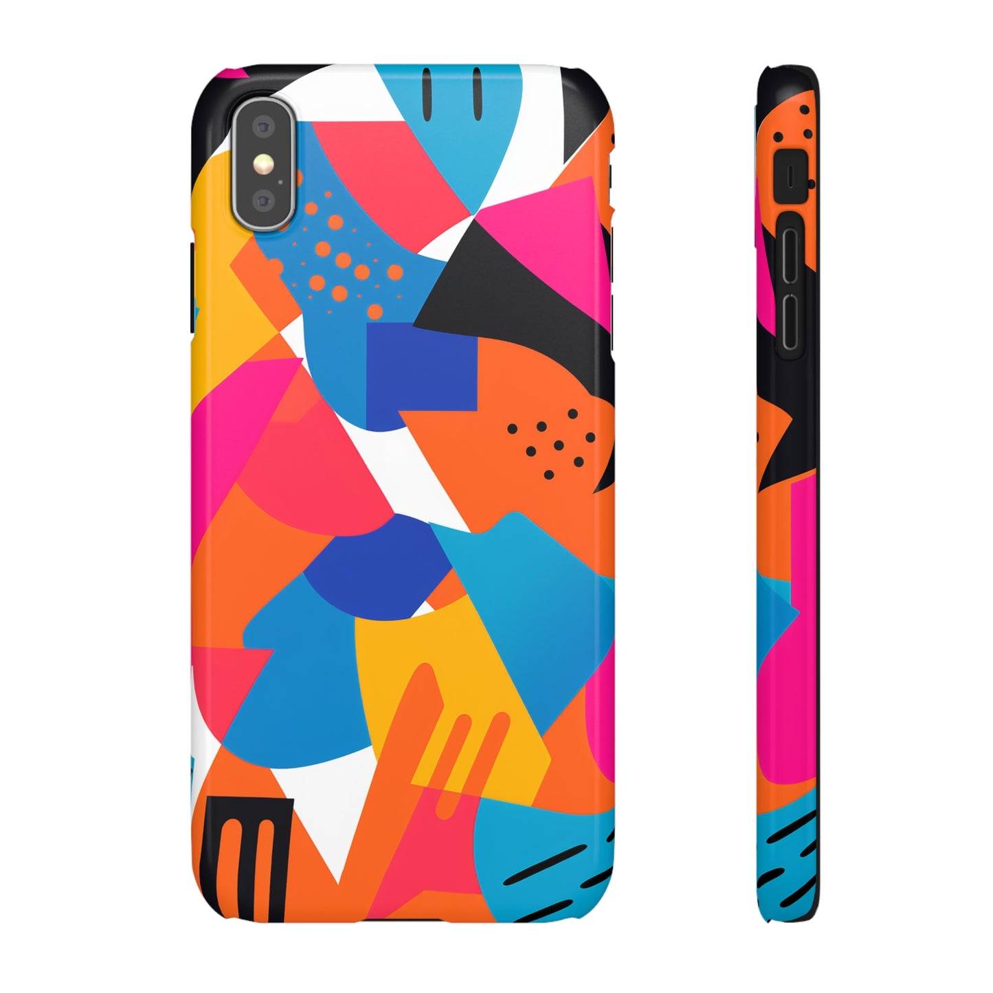 Colourful Shapes - Snap Cases