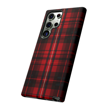 Cherry Red Tartan - Tough Cases