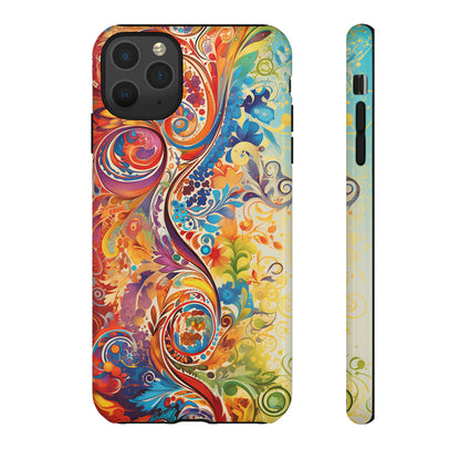 Rainbow Paisley - Tough Cases