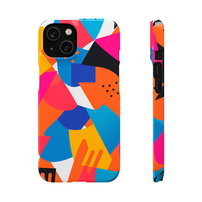 Colourful Shapes - Snap Cases