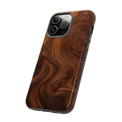 Walnut Pattern - Tough Cases | iPhone | Google Pixel | Samsung Galaxy