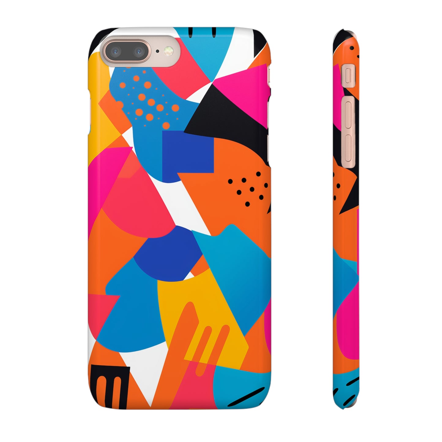 Colourful Shapes - Snap Cases