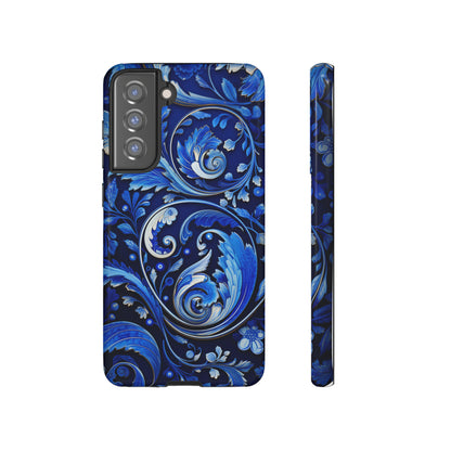 Royal Blue Paisley - Tough Cases