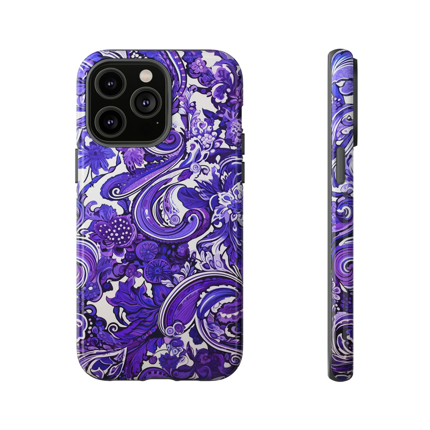 Purple Paisley - Tough Cases