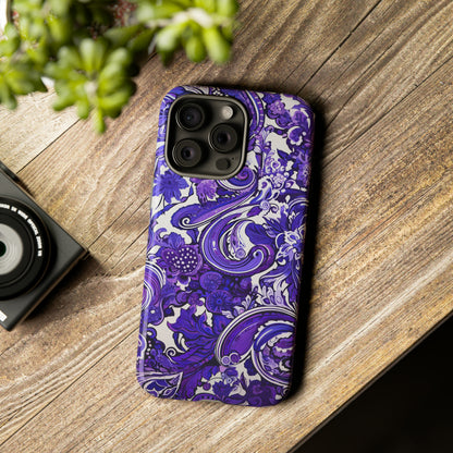 Purple Paisley - Tough Cases