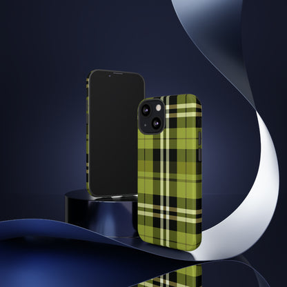 Pistachio Tartan - Tough Cases