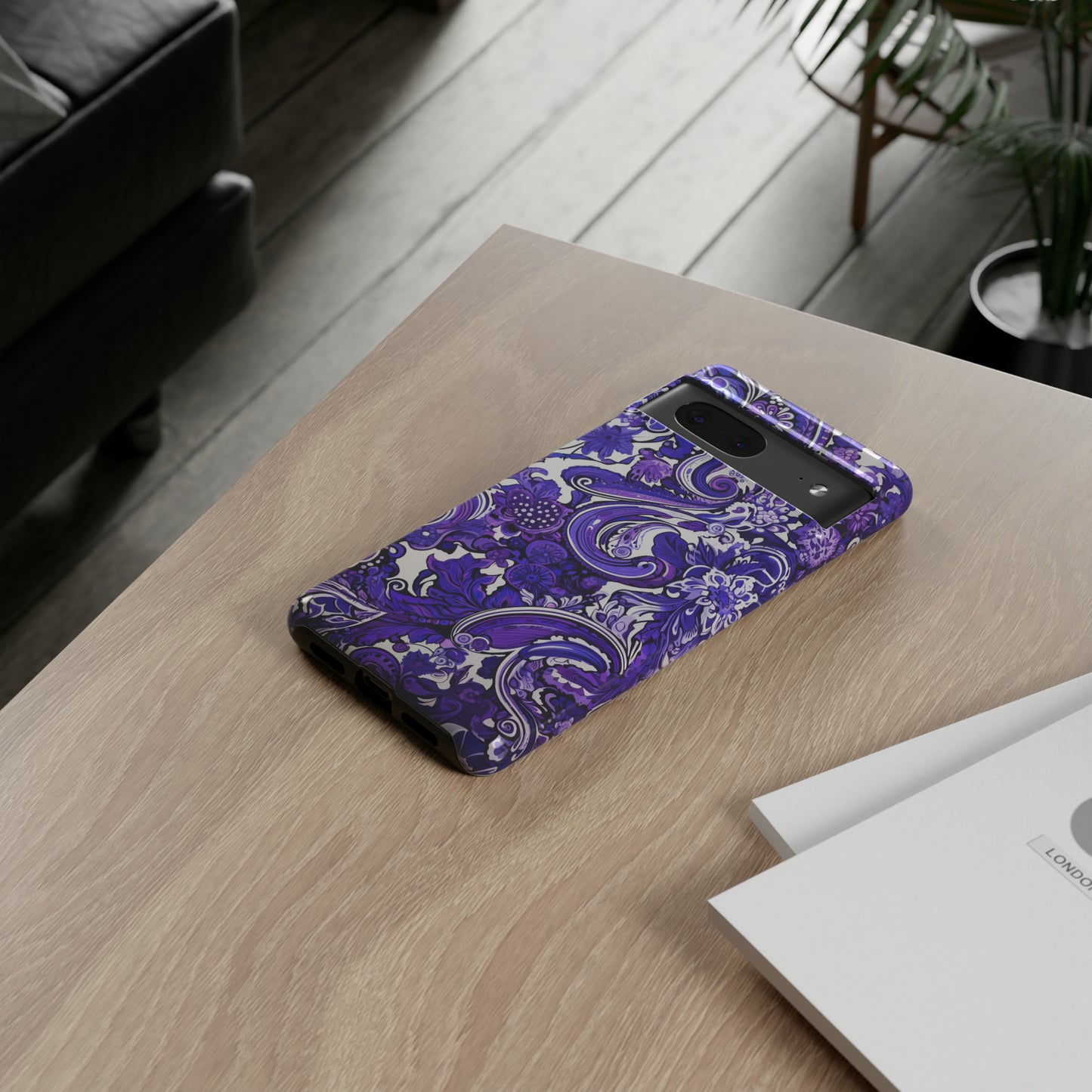 Purple Paisley - Tough Cases