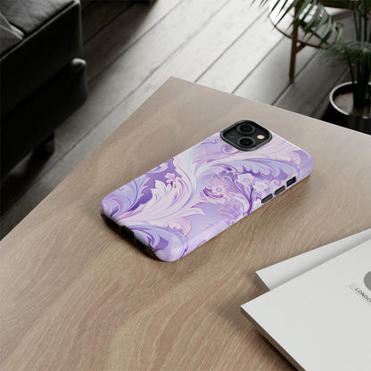 Pastel Lilac Paisley - Tough Cases