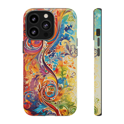 Rainbow Paisley - Tough Cases