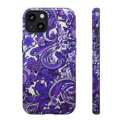 Purple Paisley - Tough Cases