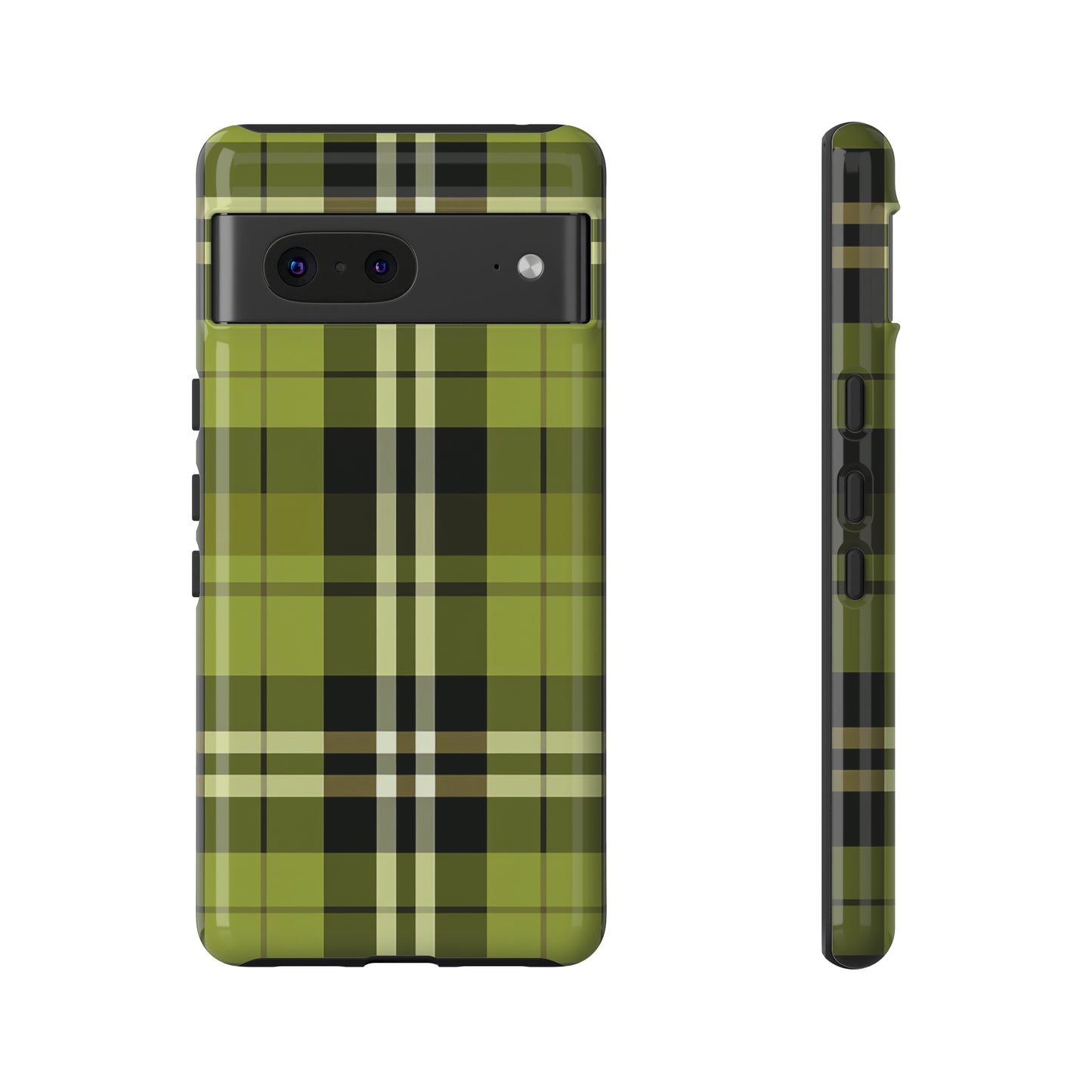 Pistachio Tartan - Tough Cases