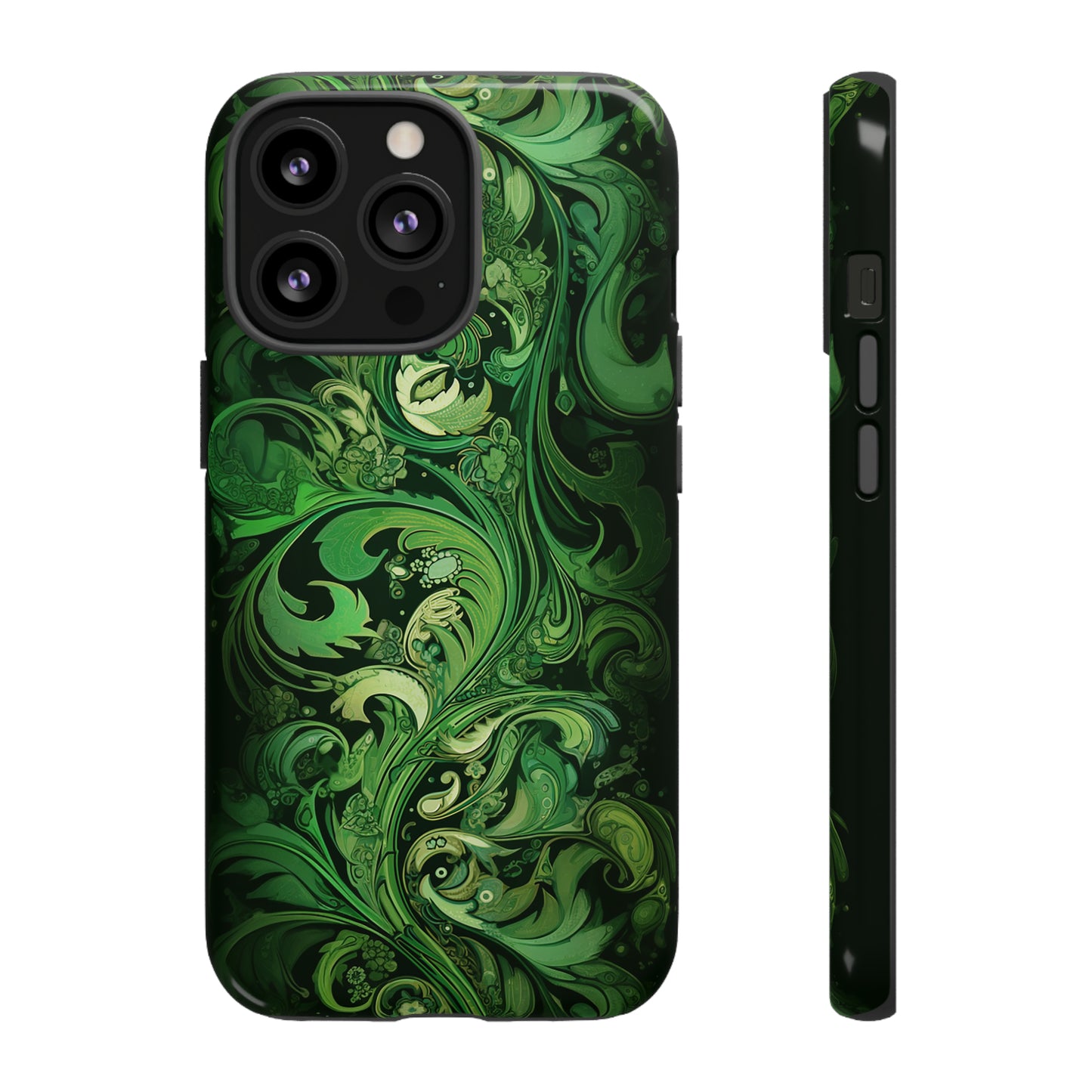 Green Paisley - Tough Cases