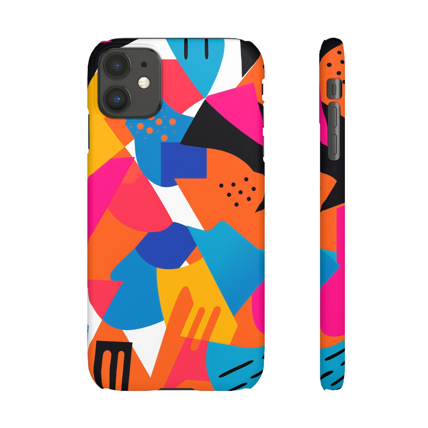 Colourful Shapes - Snap Cases