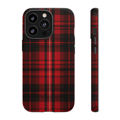 Cherry Red Tartan - Tough Cases