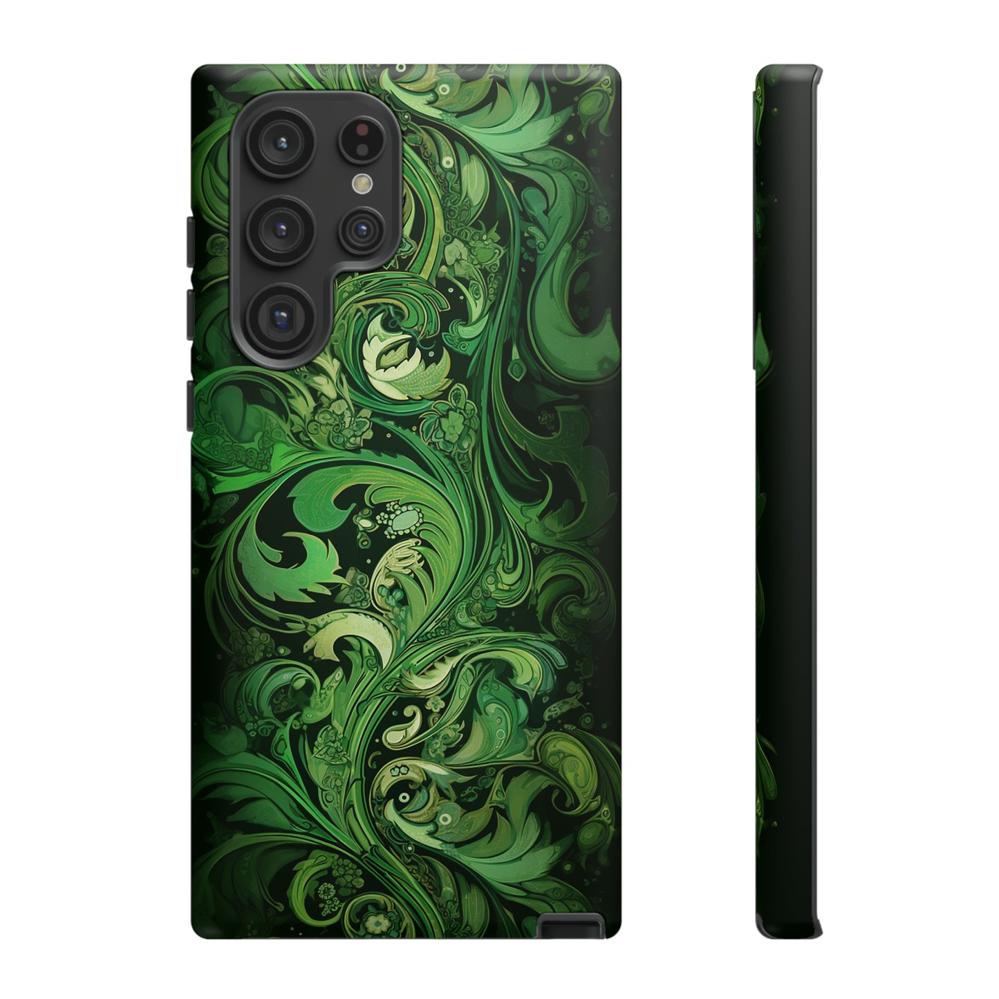 Green Paisley - Tough Cases