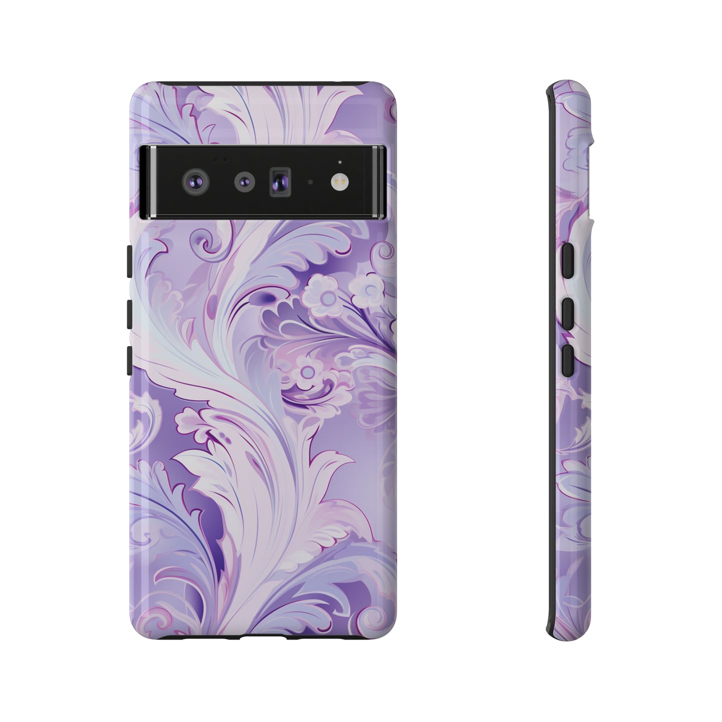 Pastel Lilac Paisley - Tough Cases