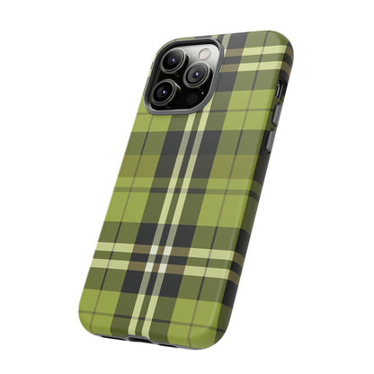 Pistachio Tartan - Tough Cases