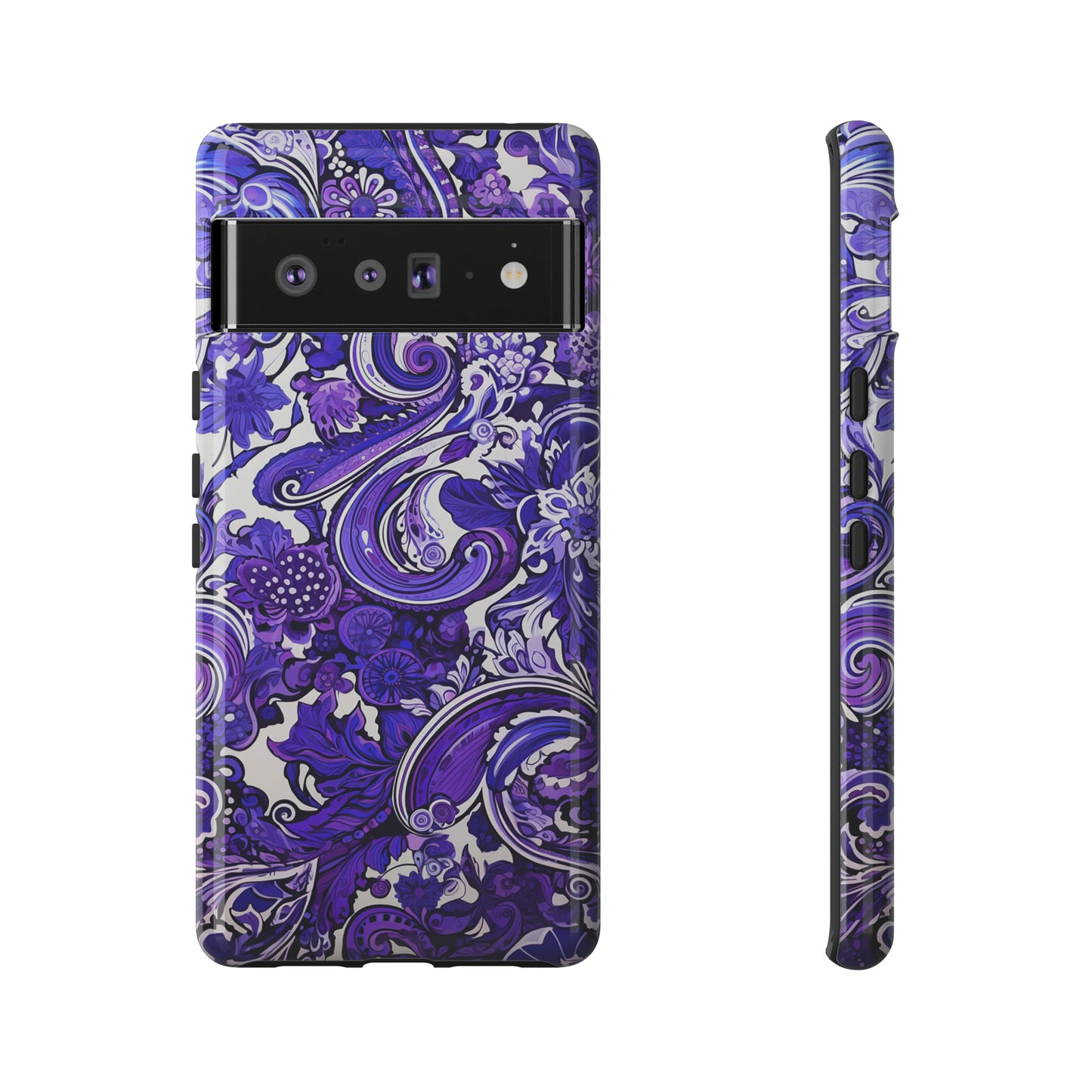 Purple Paisley - Tough Cases