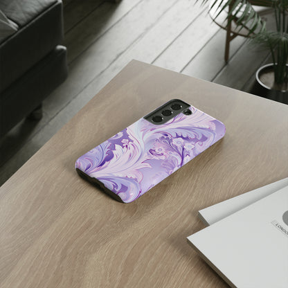 Pastel Lilac Paisley - Tough Cases