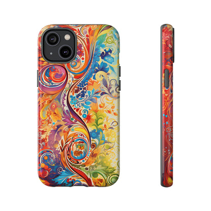 Rainbow Paisley - Tough Cases