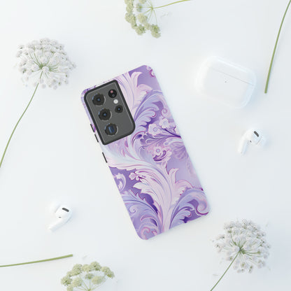 Pastel Lilac Paisley - Tough Cases