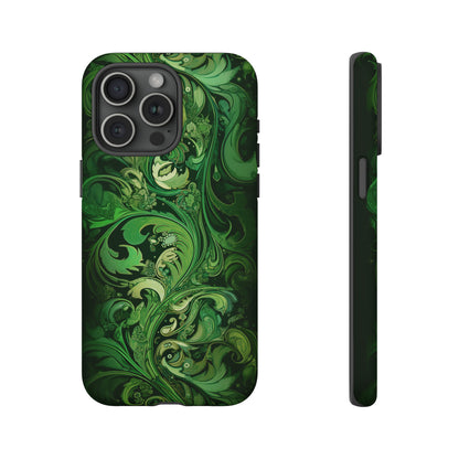 Green Paisley - Tough Cases