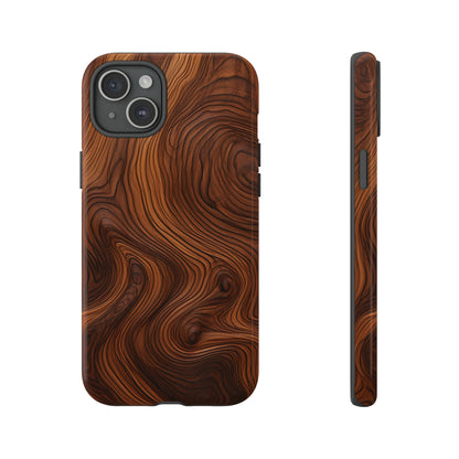 Walnut Pattern - Tough Cases | iPhone | Google Pixel | Samsung Galaxy