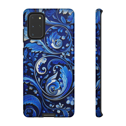 Royal Blue Paisley - Tough Cases