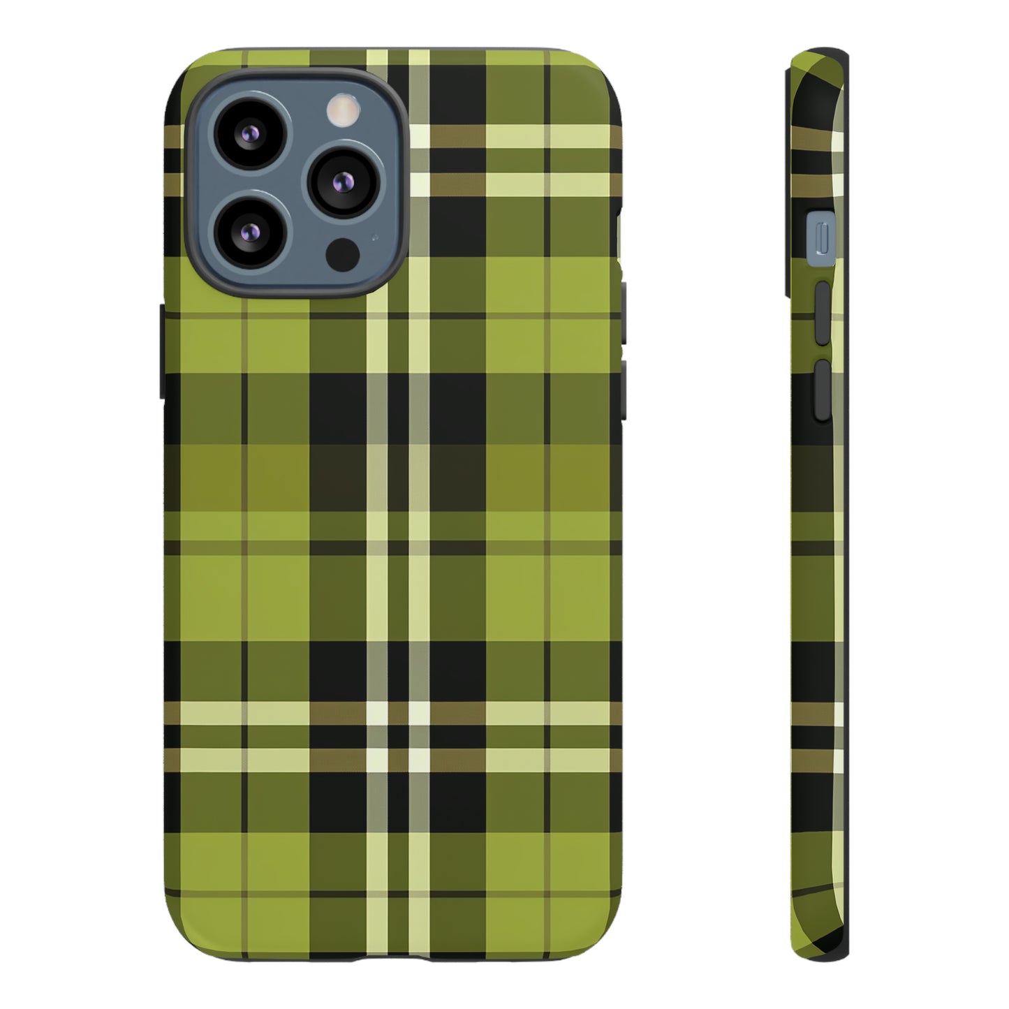 Pistachio Tartan - Tough Cases