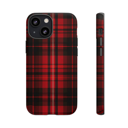 Cherry Red Tartan - Tough Cases