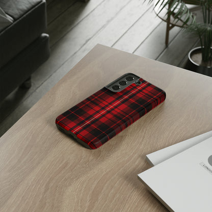 Cherry Red Tartan - Tough Cases