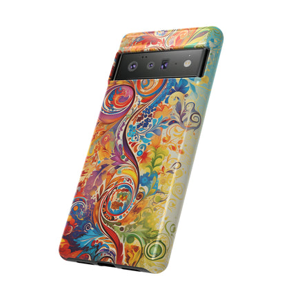 Rainbow Paisley - Tough Cases