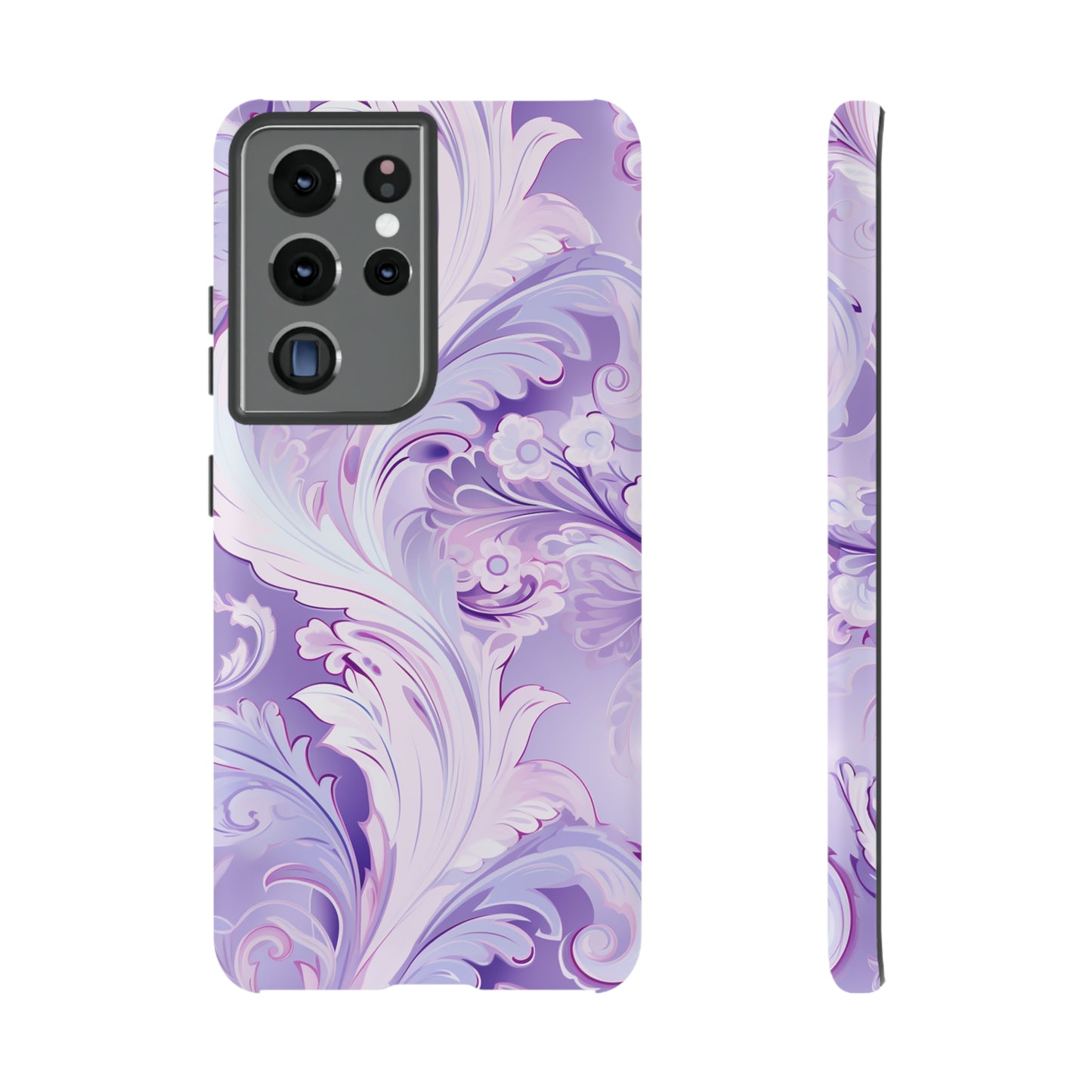 Pastel Lilac Paisley - Tough Cases