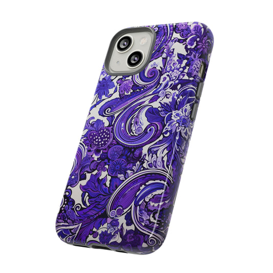 Purple Paisley - Tough Cases