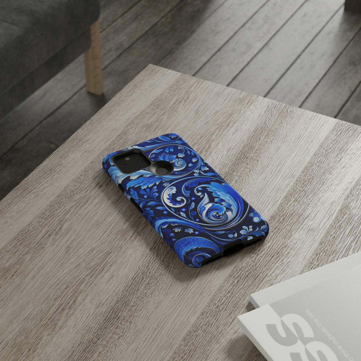 Royal Blue Paisley - Tough Cases