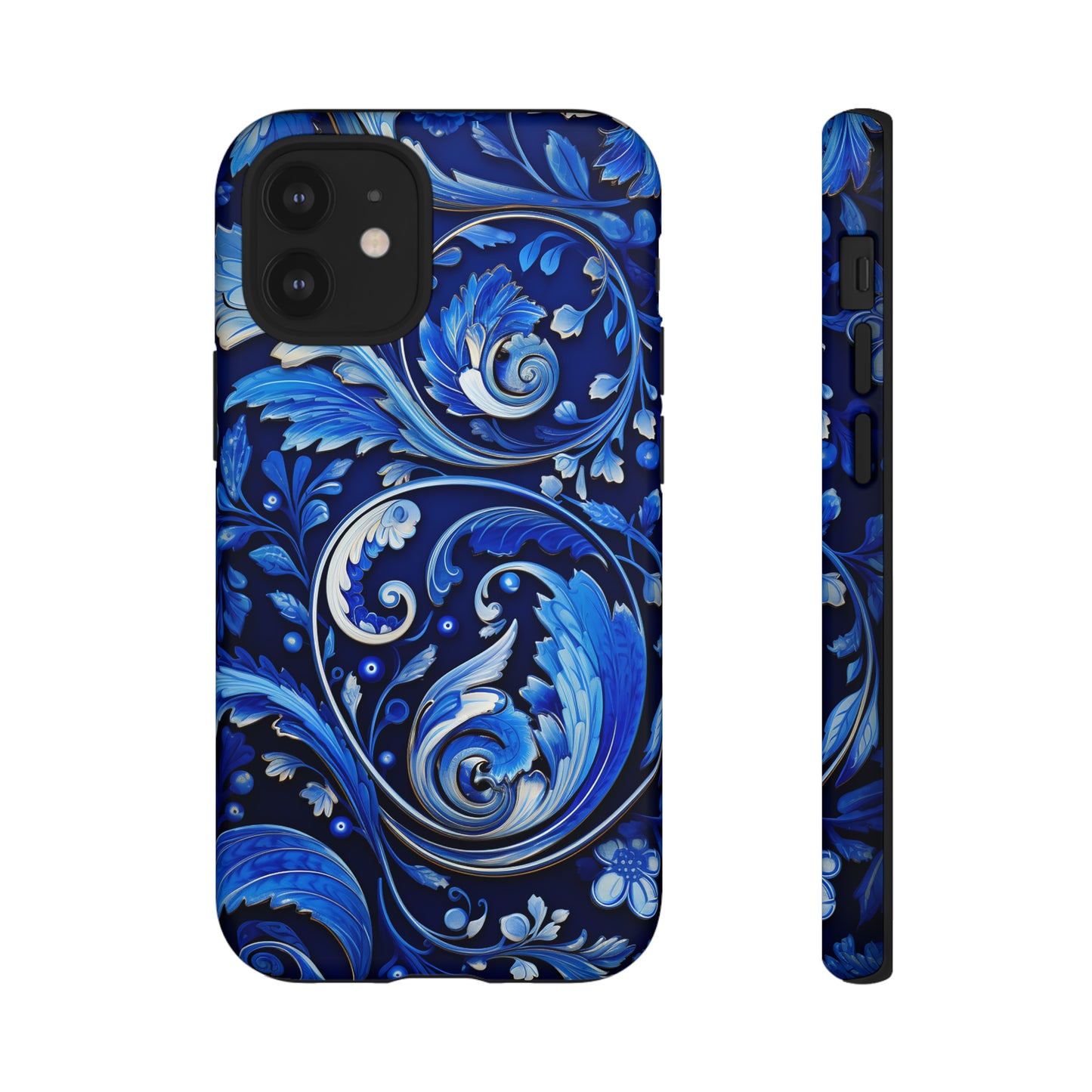 Royal Blue Paisley - Tough Cases