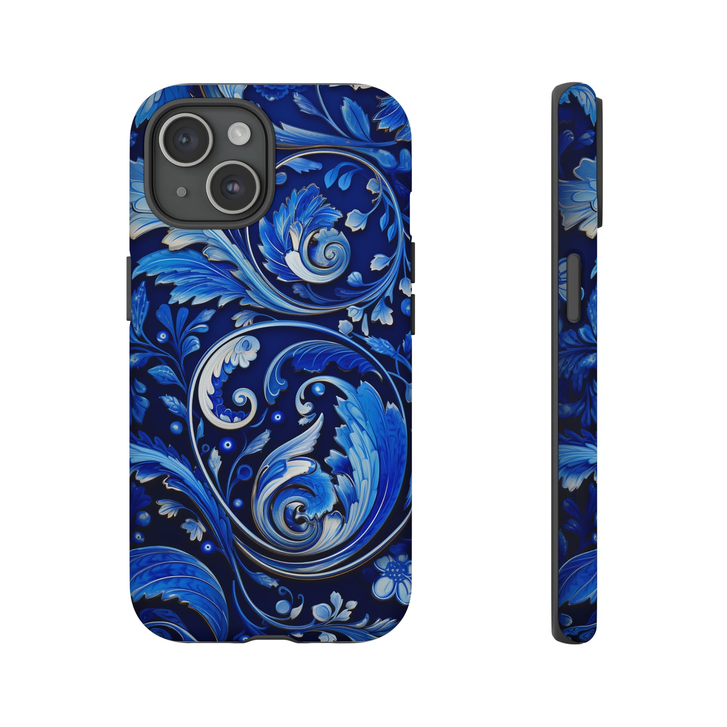 Royal Blue Paisley - Tough Cases