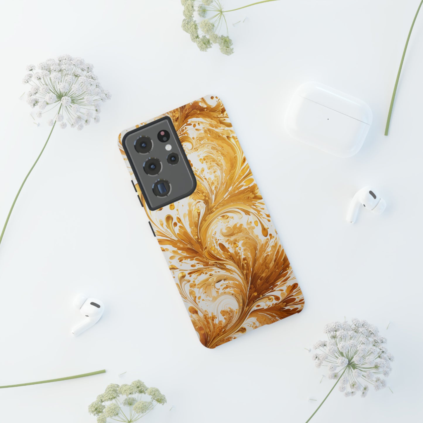 Gold Paisley - Tough Cases