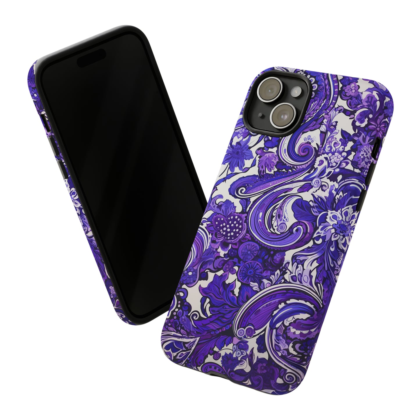 Purple Paisley - Tough Cases