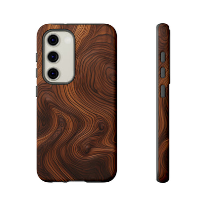 Walnut Pattern - Tough Cases | iPhone | Google Pixel | Samsung Galaxy