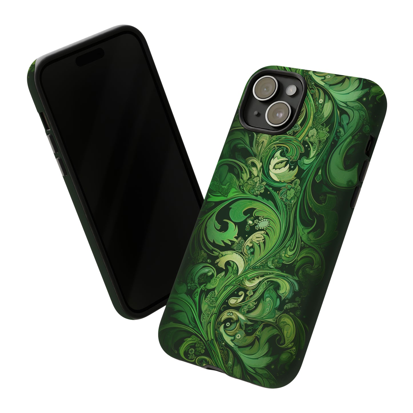 Green Paisley - Tough Cases