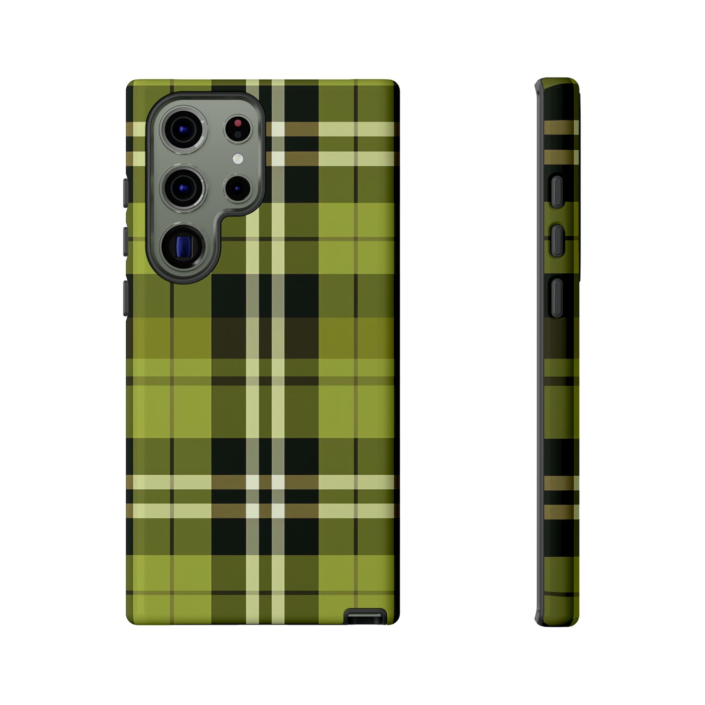 Pistachio Tartan - Tough Cases