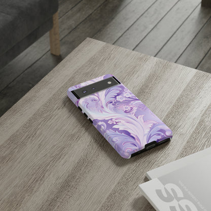 Pastel Lilac Paisley - Tough Cases