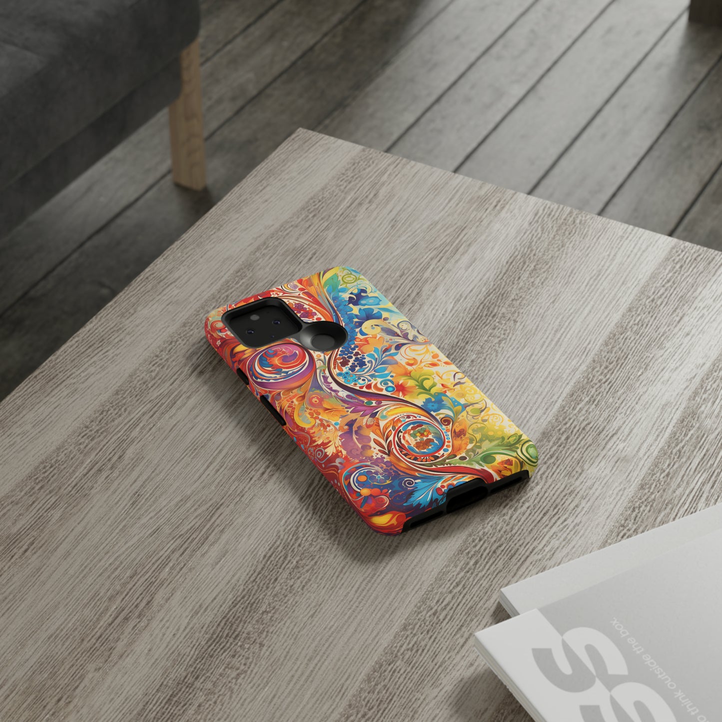 Rainbow Paisley - Tough Cases