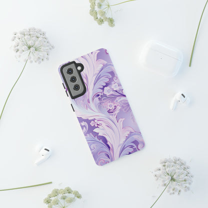 Pastel Lilac Paisley - Tough Cases