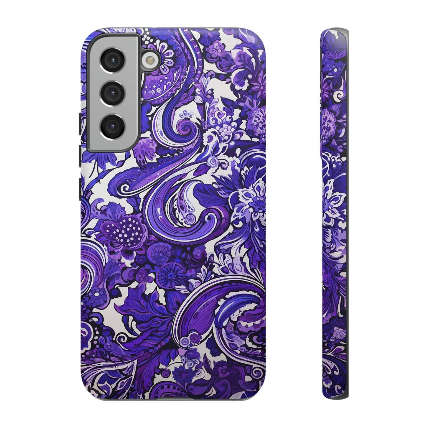 Purple Paisley - Tough Cases