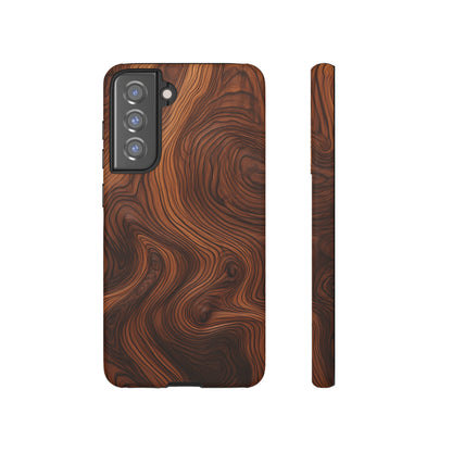 Walnut Pattern - Tough Cases | iPhone | Google Pixel | Samsung Galaxy