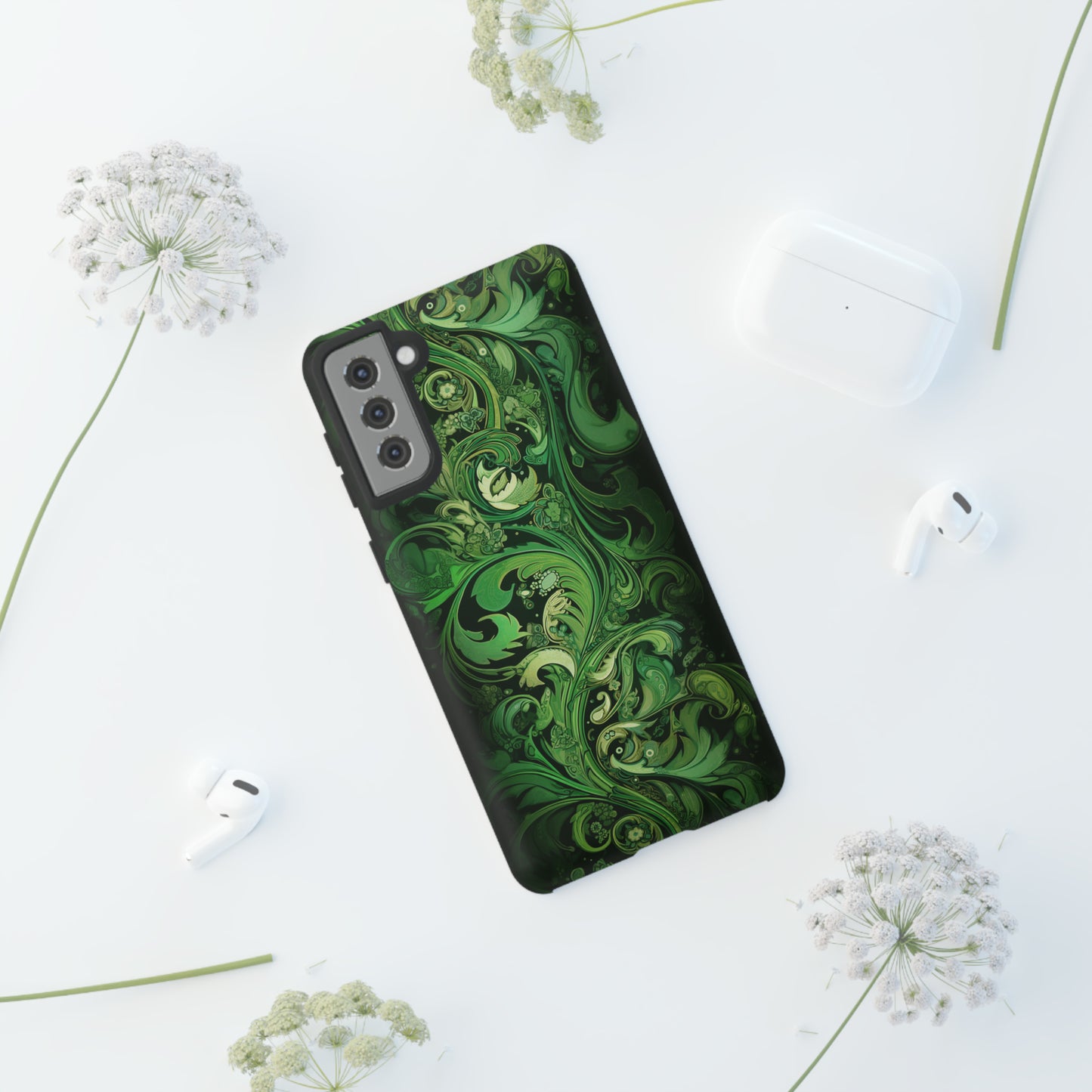 Green Paisley - Tough Cases