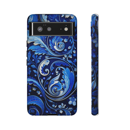 Royal Blue Paisley - Tough Cases