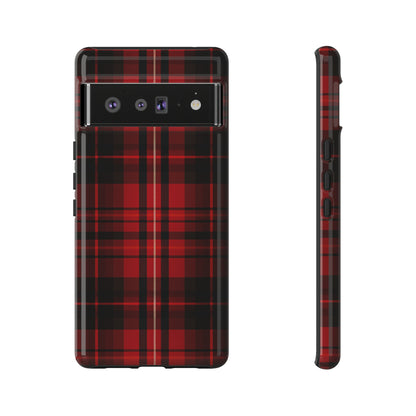 Cherry Red Tartan - Tough Cases